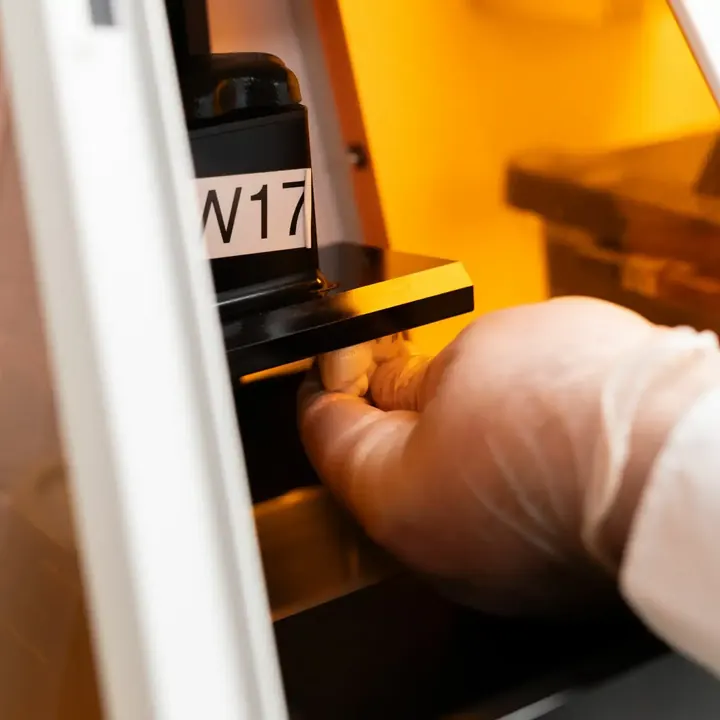 Arbeit am 3D-Drucker